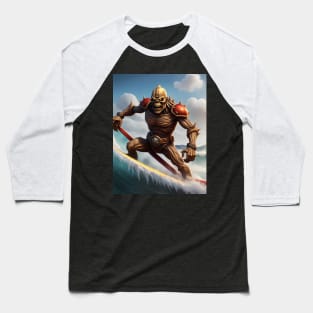 Eddie Surfer 9 Baseball T-Shirt